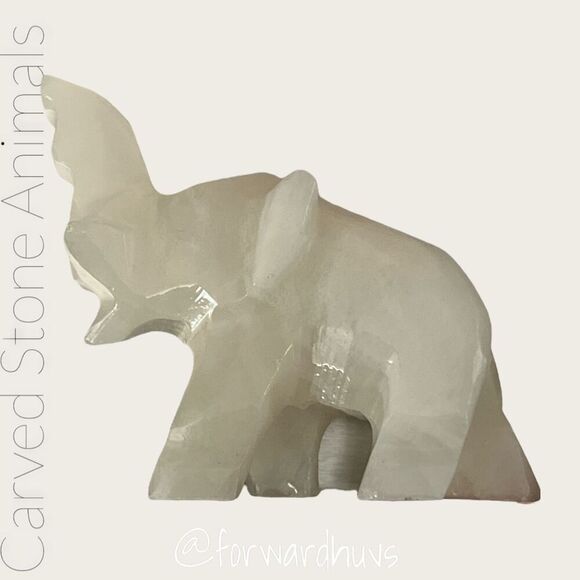 Hand Carved Stone Animal Figurines - Picture 5 of 11